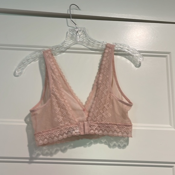 Wacoal b.tempt’d Net Perfection Bralette Blush Large - Picture 9 of 11